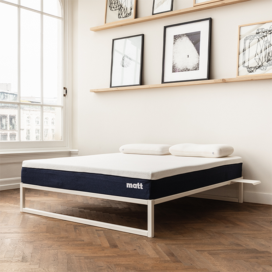 Matt Sleeps Bed